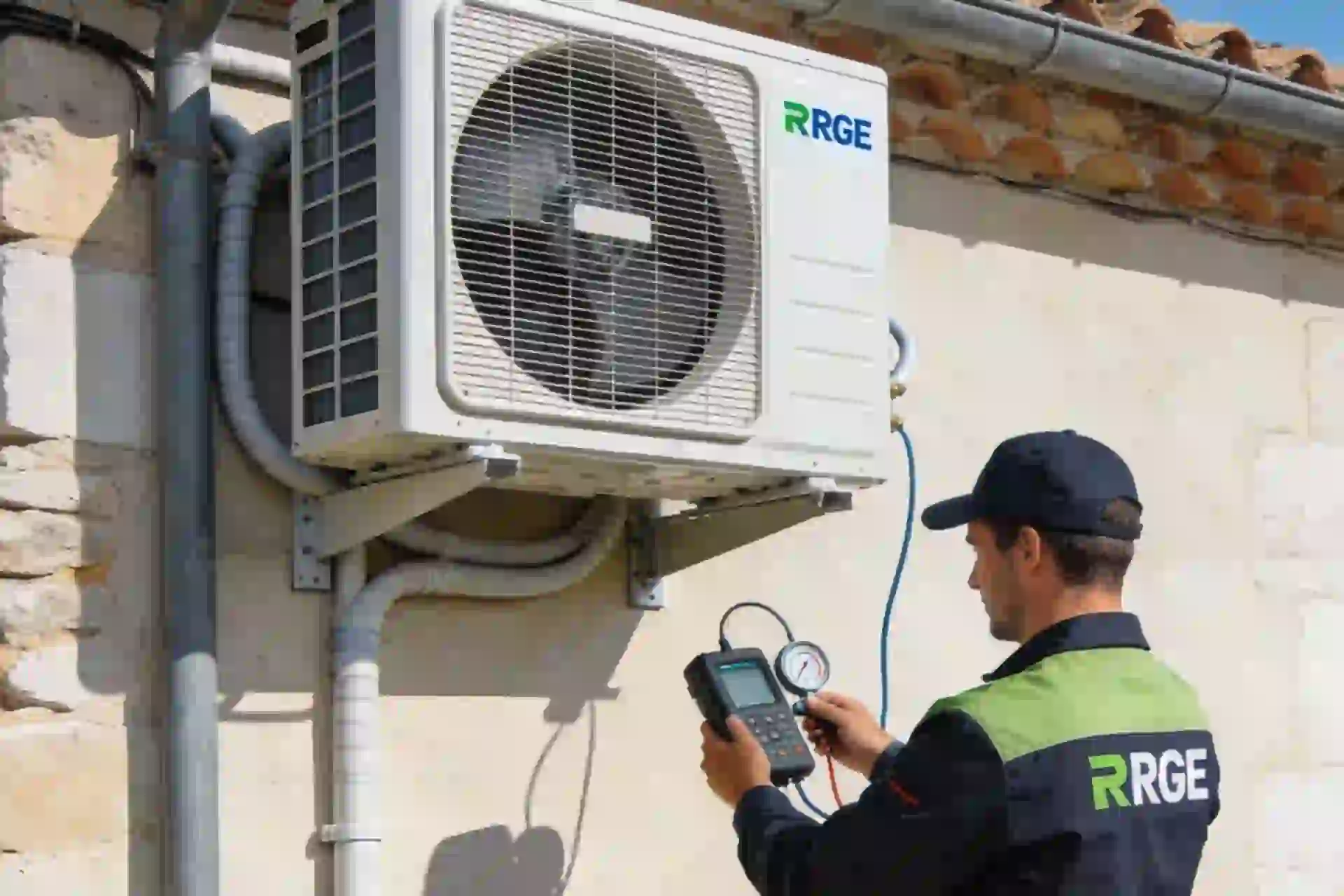 Installation climatisation réversible à Saint-Alban-de-Roche